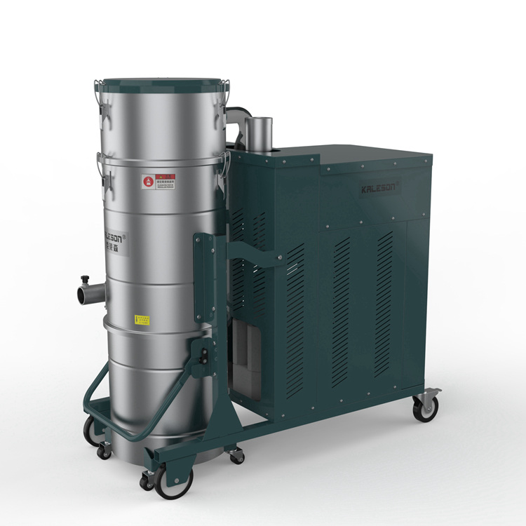 QM-120L系列自帶氣源脈沖反吹三相工業(yè)吸塵器