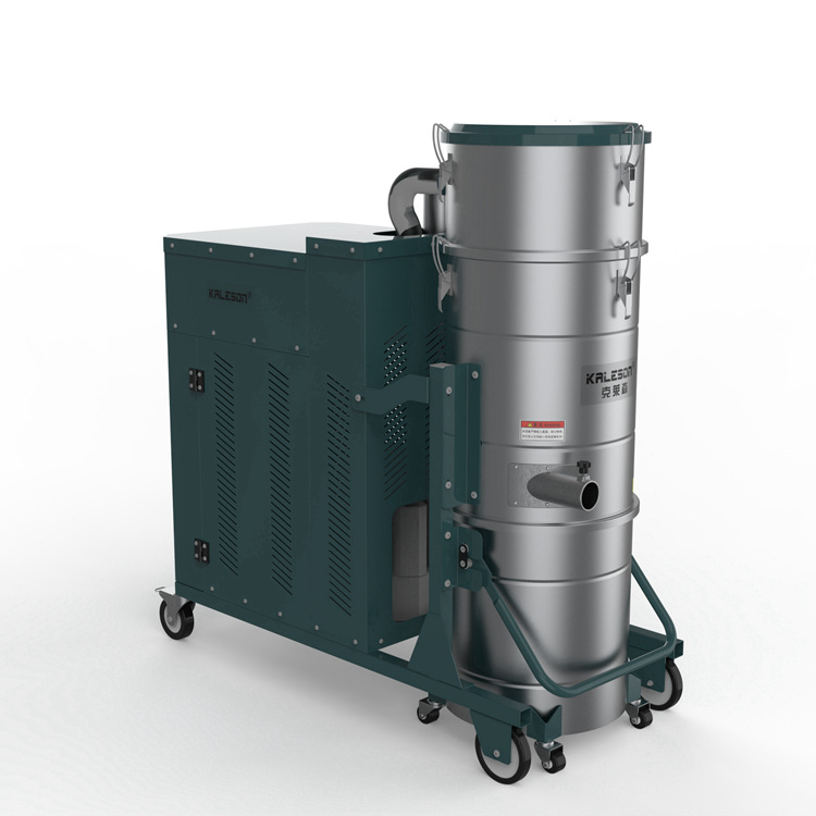 克萊森QM-120L系列自帶氣源脈沖反吹三相工業(yè)吸塵器